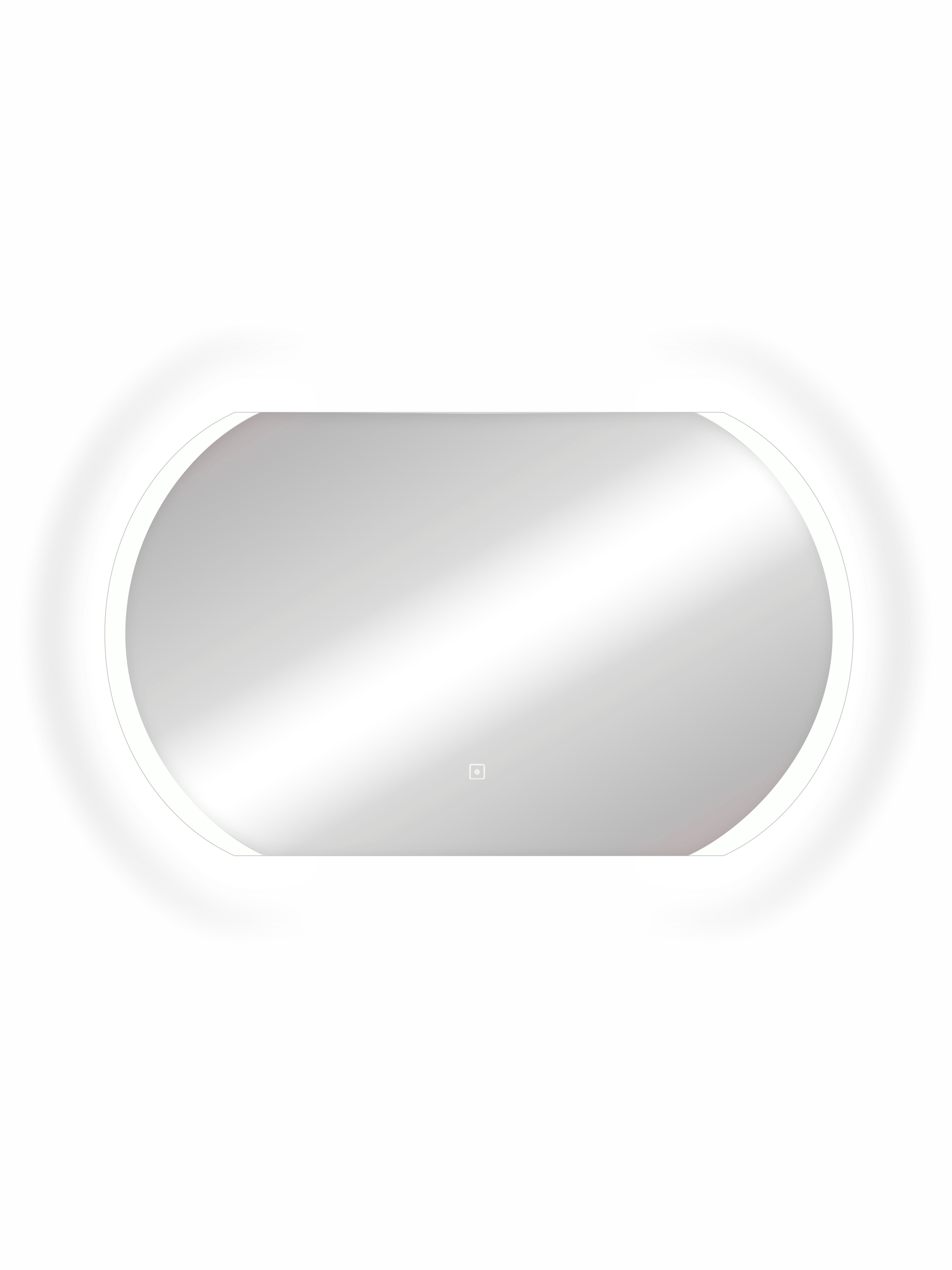 Зеркало с подсветкой "Polaris Led" 1000х600 ЗЛП883 100Kran: Широкий выбор и доступные цены.