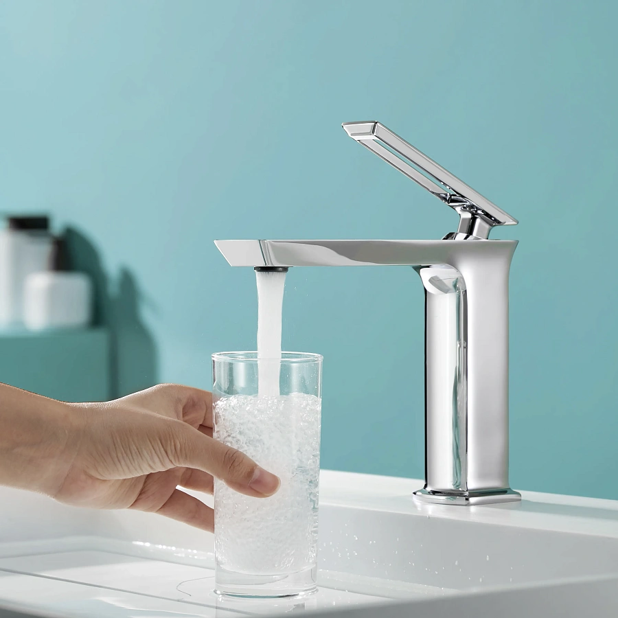 Смеситель для раковины FAUCET DREISER RH-1006-CP хром в 100Kran: Широкий выбор и доступные цены.
