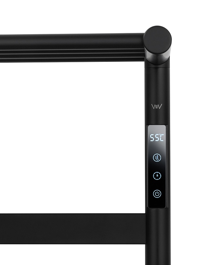Полотенцесушитель электрический Wonzon & Woghand ESSEN WW-A403-MB черный матовый в 100Kran: Широкий выбор и доступные цены.