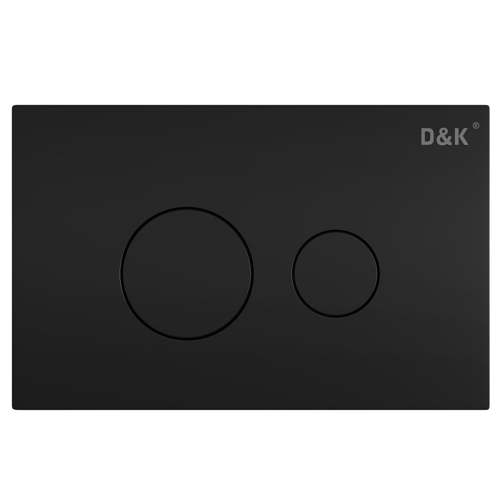 Клавиша смыва D&K Venice DB1029025 черный в 100Kran: Широкий выбор и доступные цены.