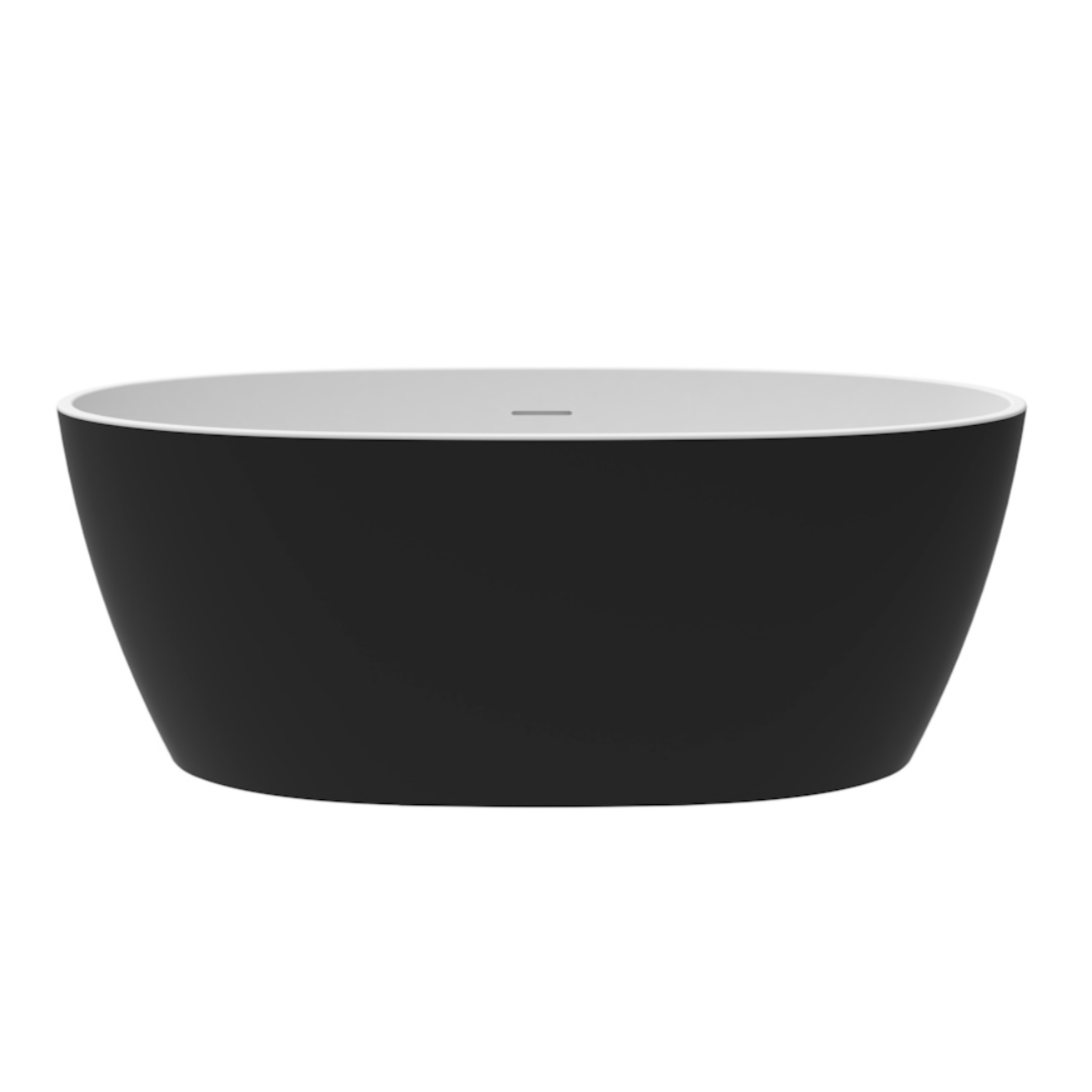 Ванна отдельностоящая акриловая Delice Rondo 170х76 черная матовая DLR440104Bk в 100Kran: Широкий выбор и доступные цены.