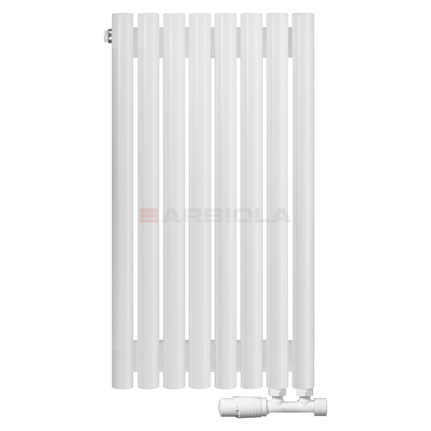 Вертикальный радиатор с нижним подключением Arbiola Iris V 96749 39,2 х 75 см ral classic от интернет-магазина сантехники 100Kran!