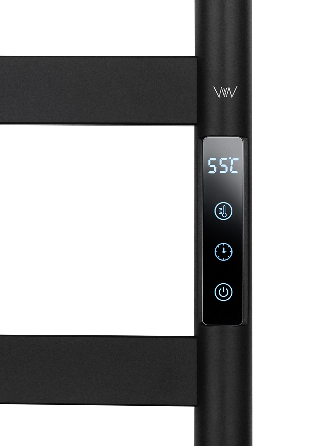 Полотенцесушитель электрический Wonzon & Woghand ESSEN WW-A405-MB черный матовый в 100Kran: Широкий выбор и доступные цены.
