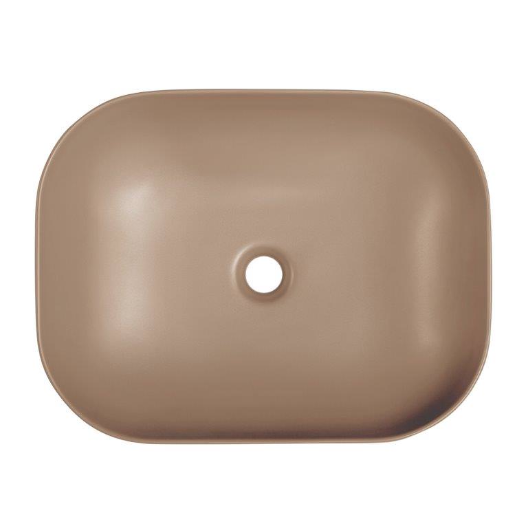 Накладная раковина BelBagno BB1302-H316 50  см бежевая матовая в 100Kran: Широкий выбор и доступные цены.
