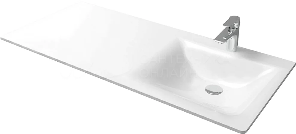 Тумба под раковину Aqwella Forma 115 FOR0105KR напольная белая в 100Kran: Широкий выбор и доступные цены.