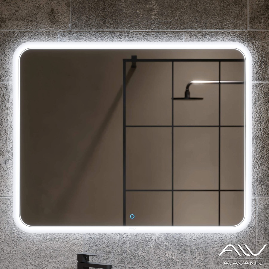 Зеркало с подсветкой Alavann Anna 100 см ALV0014001 100Kran: Широкий выбор и доступные цены.