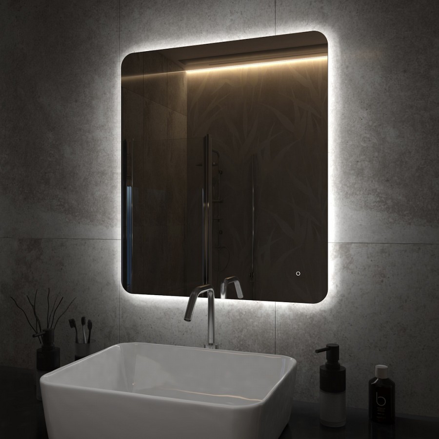 Зеркало с подсветкой Maretti Florenza FL146070P16EL 60x70 см 100Kran: Широкий выбор и доступные цены.