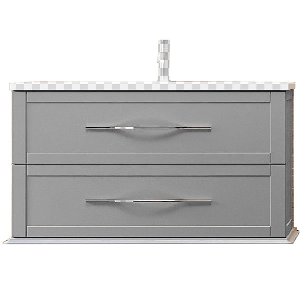Тумба с раковиной подвесная CEZARES 100 см TIFFANY 55243 Grigio Nuvola в 100Kran: Широкий выбор и доступные цены.
