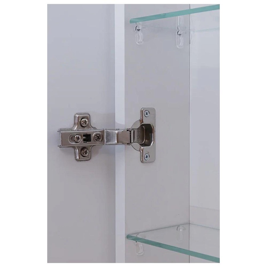 Зеркальный шкаф с подсветкой Silver Mirrors Фиджи 70 х 80 см  - 3.2 LED-00002979 левый часы, ТХ, подогрев, сенсорный выключатель создать уют и комфорт, это просто!