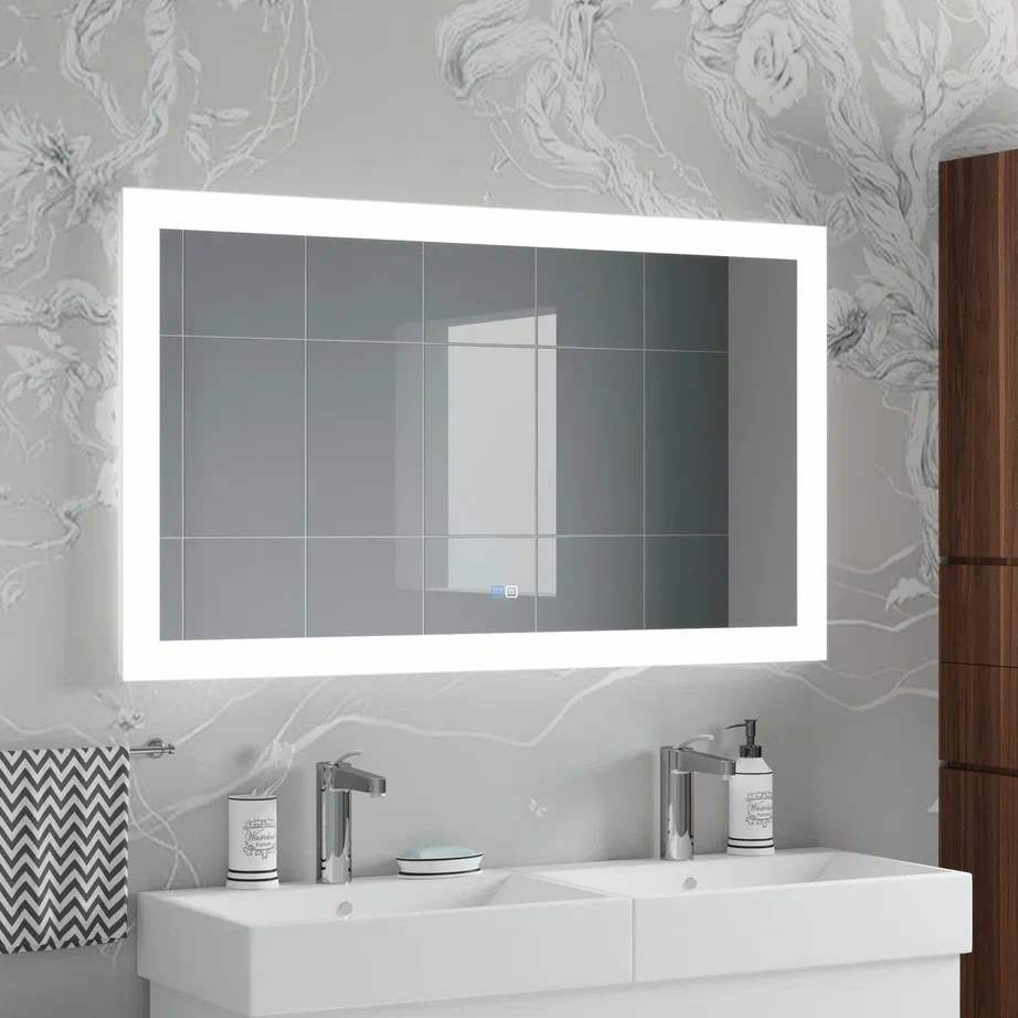 Зеркало с подсветкой "Relax  mediun" 1200x800 100Kran: Широкий выбор и доступные цены.