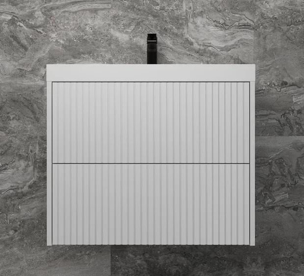 Тумба с раковиной подвесная Style Line Стокгольм 70 умывальник Andrea Classic 700 белый рифленый софт ЛС-00002313 в 100Kran: Широкий выбор и доступные цены.