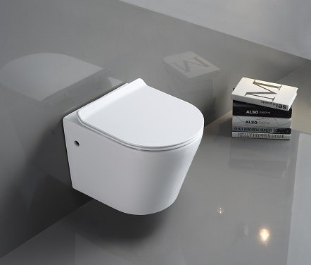 Унитаз подвесной CeramaLux B2330 белый глянцевый в 100Kran: Широкий выбор и доступные цены.