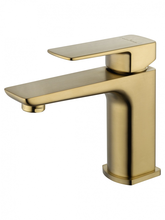 Смеситель для раковины Wonzon & Woghand EDGE WW-88139003-BG брашированное золото в 100Kran: Широкий выбор и доступные цены.