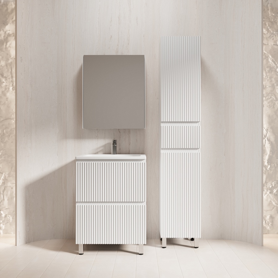 Раковина мебельная Style line СОУЛ 60 см СС-00002641 белая в 100Kran: Широкий выбор и доступные цены.