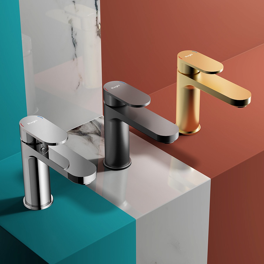 Смеситель для раковины Raglo R50.10.09 графит в 100Kran: Широкий выбор и доступные цены.