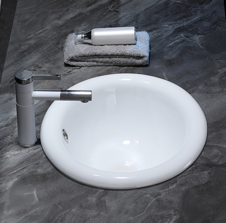 Раковина врезная CeramaLux 1203 50 см белая в 100Kran: Широкий выбор и доступные цены.