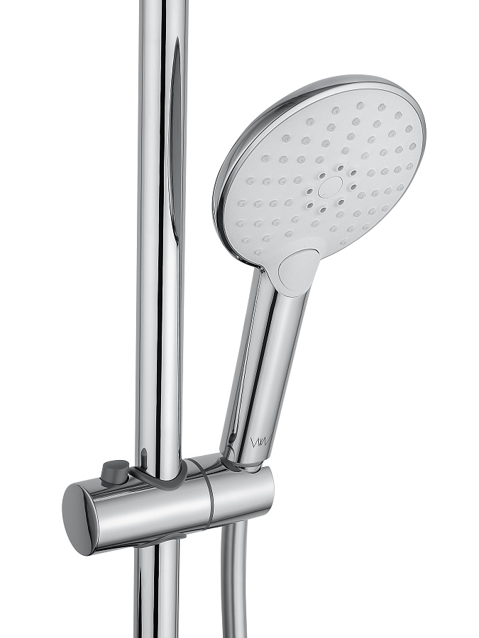 Душевая система Wonzon & Woghand WW-A30103-CR хром в 100Kran: Широкий выбор и доступные цены.