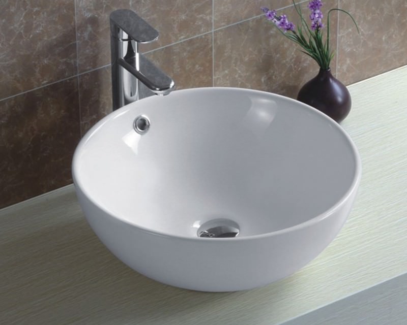 Раковина накладная ESBANO 42 см ESRNTOPA TOPAZ (white) белый в 100Kran: Широкий выбор и доступные цены.