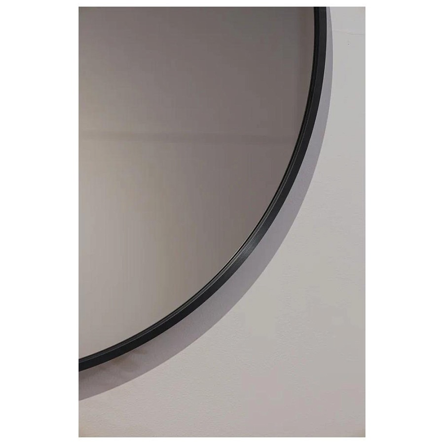 Зеркало Silver Mirrors Selena D70 см ФР-00002539 черное 100Kran: Широкий выбор и доступные цены.
