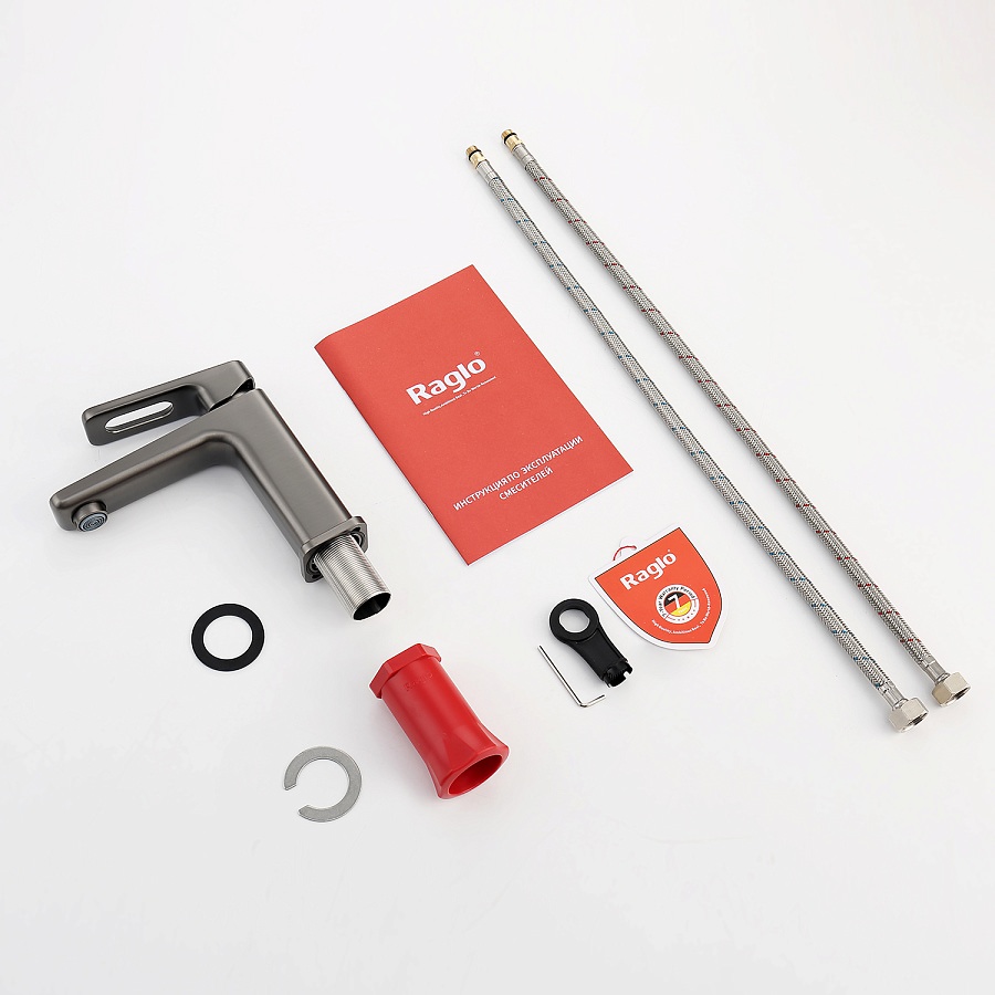 Смеситель для раковины Raglo R51.10.09 графит в 100Kran: Широкий выбор и доступные цены.