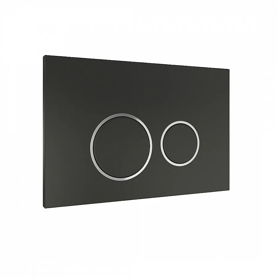 Клавиша смыва Maretti Elena AC12EA-564 черный хром в 100Kran: Широкий выбор и доступные цены.