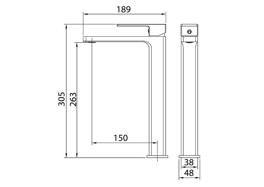 Смеситель для раковины Grossman Style 520.K35.05.100 хром глянцевый в 100Kran: Широкий выбор и доступные цены.