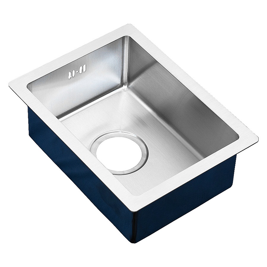 Кухонная мойка 30 х 40 см  R3040H MELANA ProfLine 3,0/150 САТИН  MLN-R3040H в 100Kran: Широкий выбор и доступные цены.