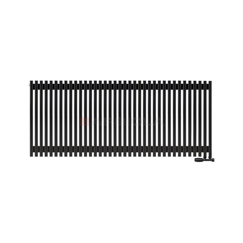 Вертикальный радиатор с нижним подключением Arbiola Compact V 102409 183 х 70 см Черный от интернет-магазина сантехники 100Kran!