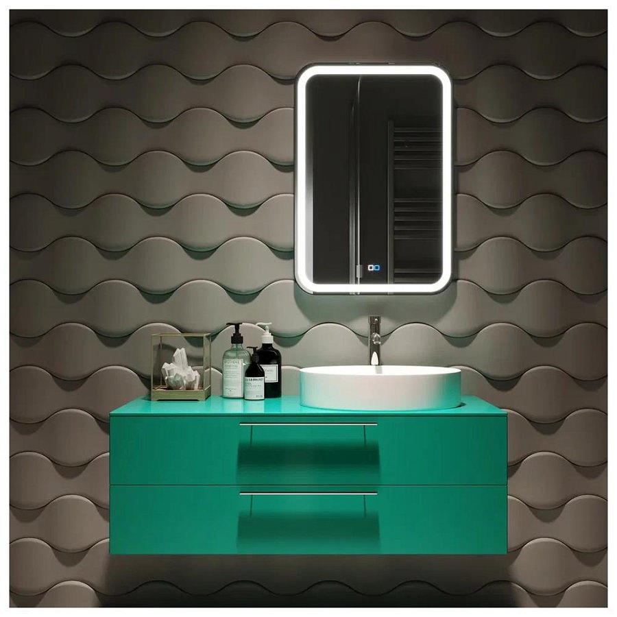 Зеркало с подсветкой Silver Mirrors Malta-RGB 55 х 80 см LED-00002511 разноцветное 100Kran: Широкий выбор и доступные цены.