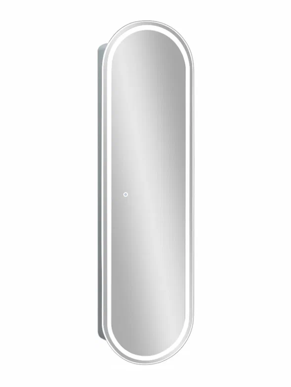 Зеркало-пенал с подсветкой Continent Elmage white LED 45х160 см МВК046 в 100Kran: Широкий выбор и доступные цены.