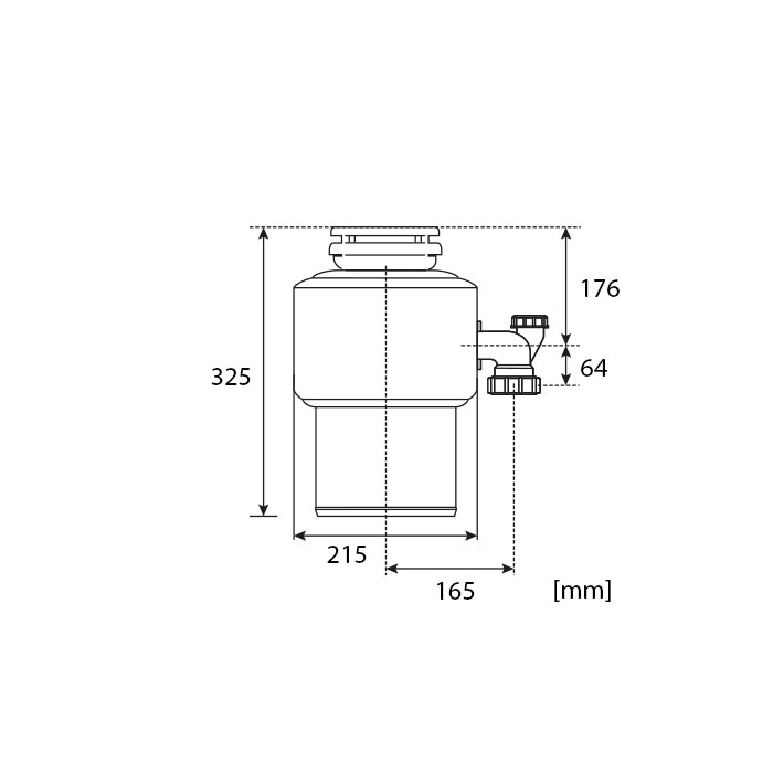 Измельчитель пищевых отходов STATUS PREMIUM 150, бытовой 09810301 в 100Kran: Широкий выбор и доступные цены.