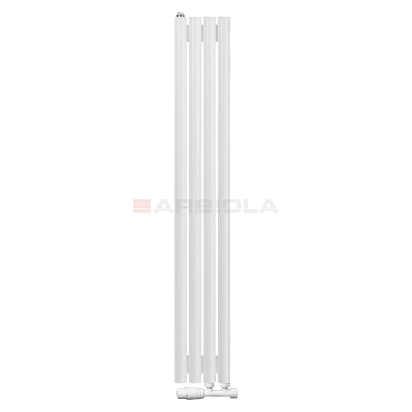 Вертикальный радиатор с нижним подключением Arbiola Iris V 96758 19,2 х 100 см ral classic от интернет-магазина сантехники 100Kran!