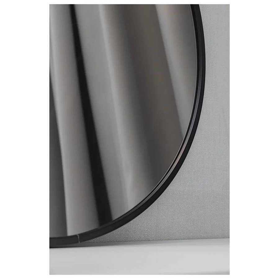 Зеркало Silver Mirrors Selena D50 см ФР-00002531 черное 100Kran: Широкий выбор и доступные цены.
