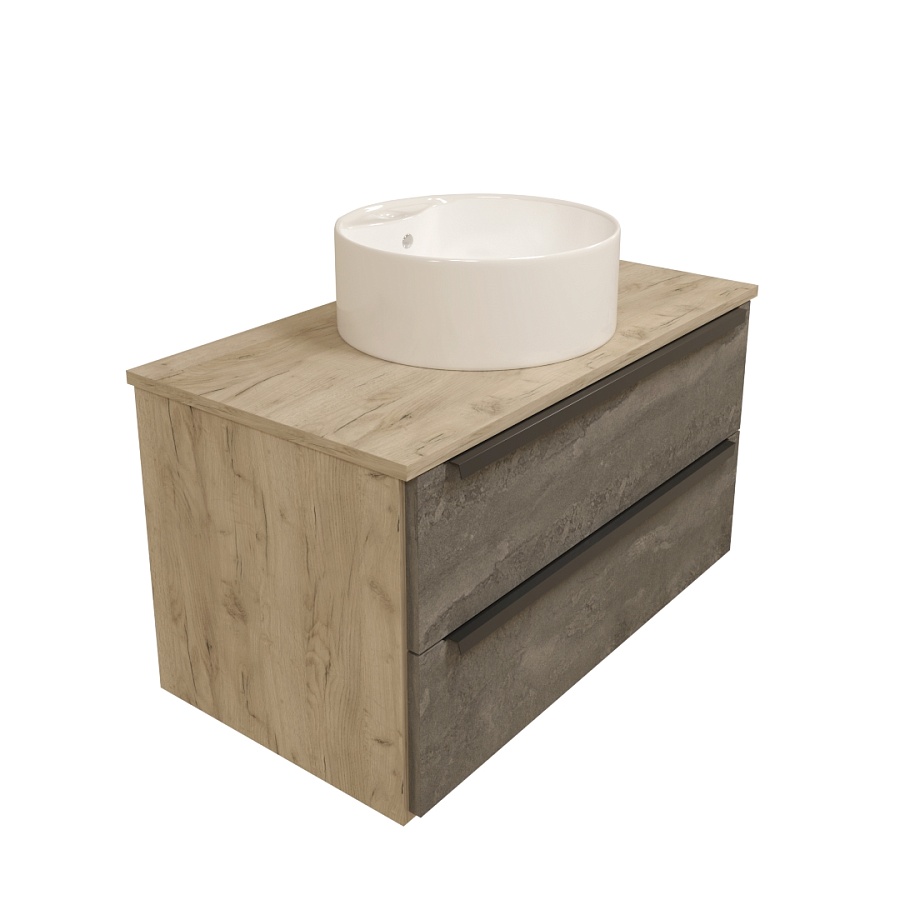 Раковина накладная Maretti Elena EA13NS67-844 40 см белая в 100Kran: Широкий выбор и доступные цены.