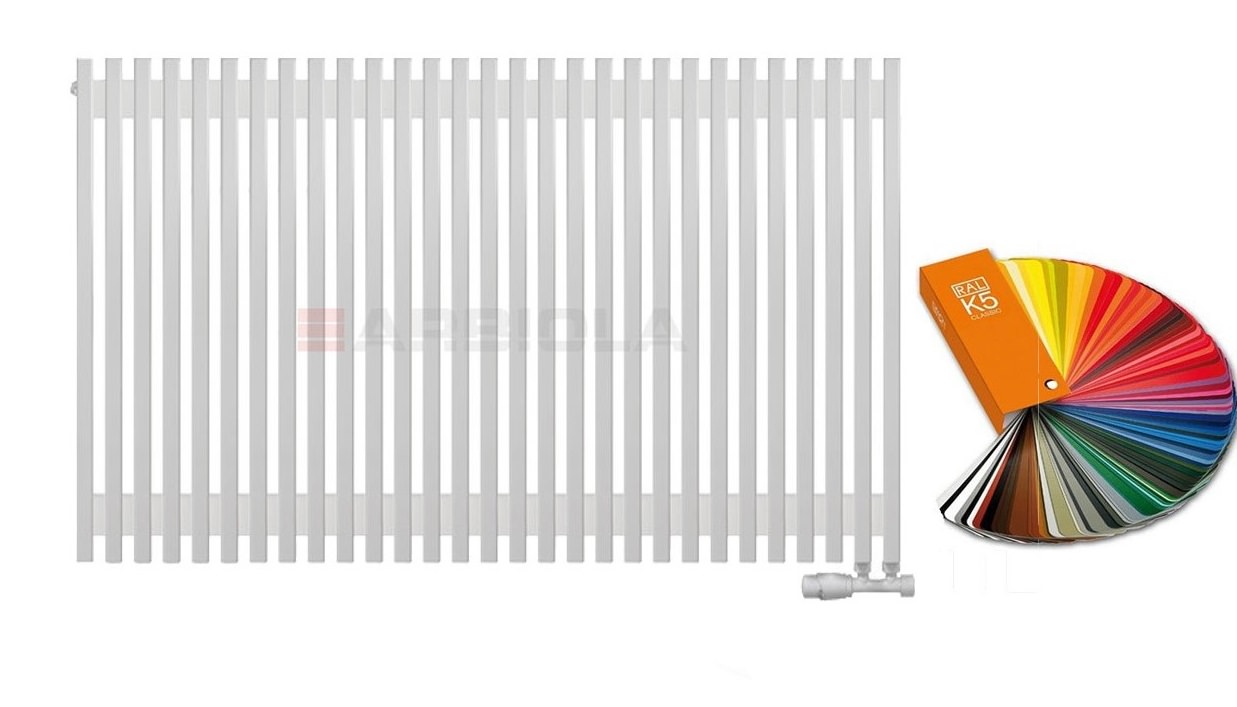 Вертикальный радиатор с нижним подключением Arbiola Compact V 102386 143 х 70 см ral classic от интернет-магазина сантехники 100Kran!