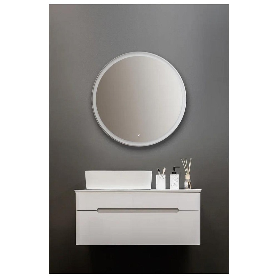 Зеркало с подсветкой Silver Mirrors Perla neo D77 см LED-00002400 100Kran: Широкий выбор и доступные цены.