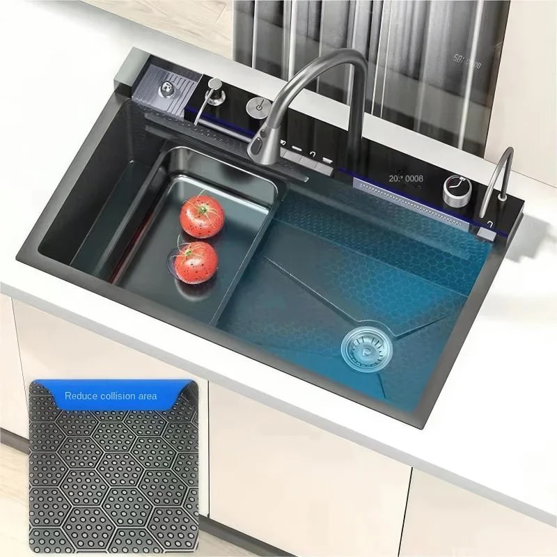 Многофункциональная кухонная мойка Savol S-SC001Q графит в 100Kran: Широкий выбор и доступные цены.