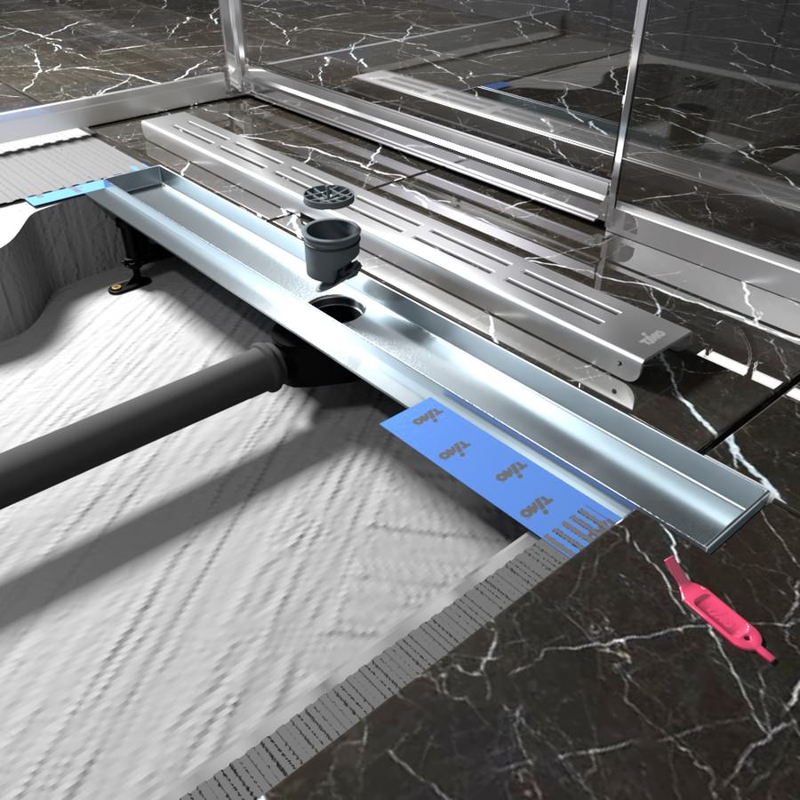 Душевой лоток TIMO Drain Protect DP20900-DG20900 сатин в 100Kran: Широкий выбор и доступные цены.