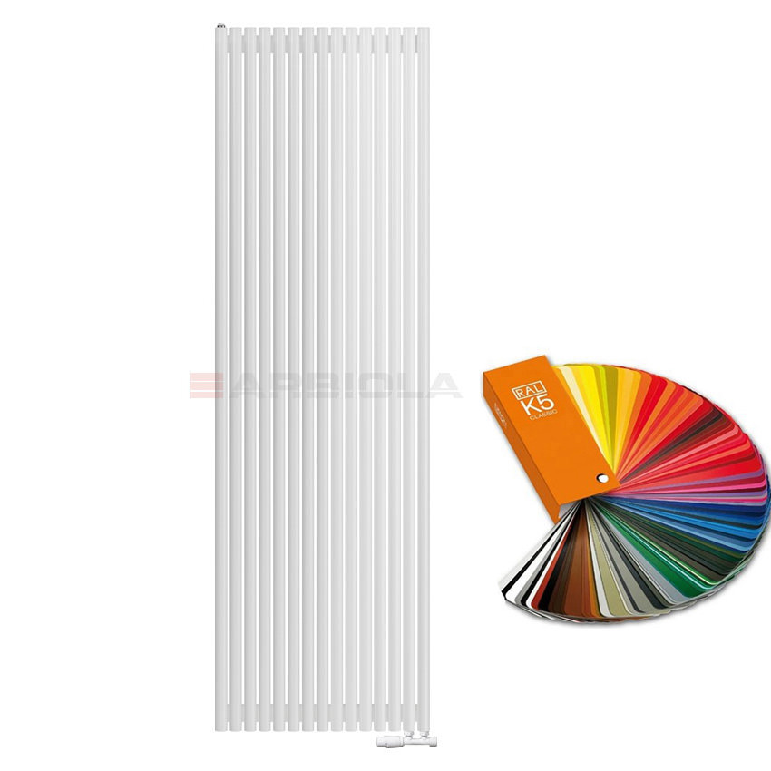 Вертикальный радиатор с нижним подключением Arbiola Iris V 109013 74,2 х 250 см ral classic от интернет-магазина сантехники 100Kran!