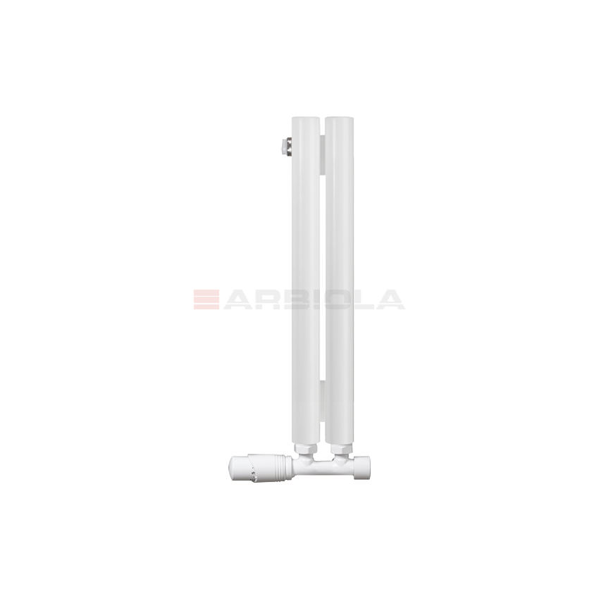 Вертикальный радиатор с нижним подключением Arbiola Iris V 108488 9,2 х 60 см ral classic от интернет-магазина сантехники 100Kran!