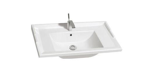 Раковина CeramaLux 840-70 70 см белая в 100Kran: Широкий выбор и доступные цены.