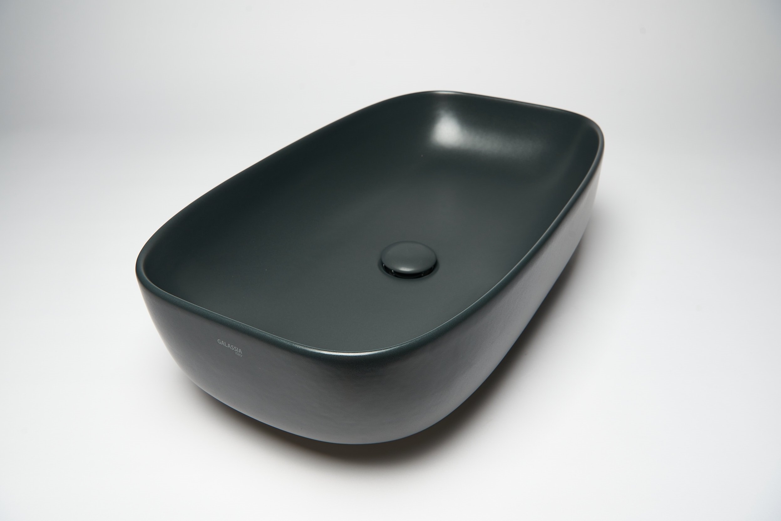 Раковина накладная GALASSIA DREAM 65 7300NEMT черная матовая в 100Kran: Широкий выбор и доступные цены.