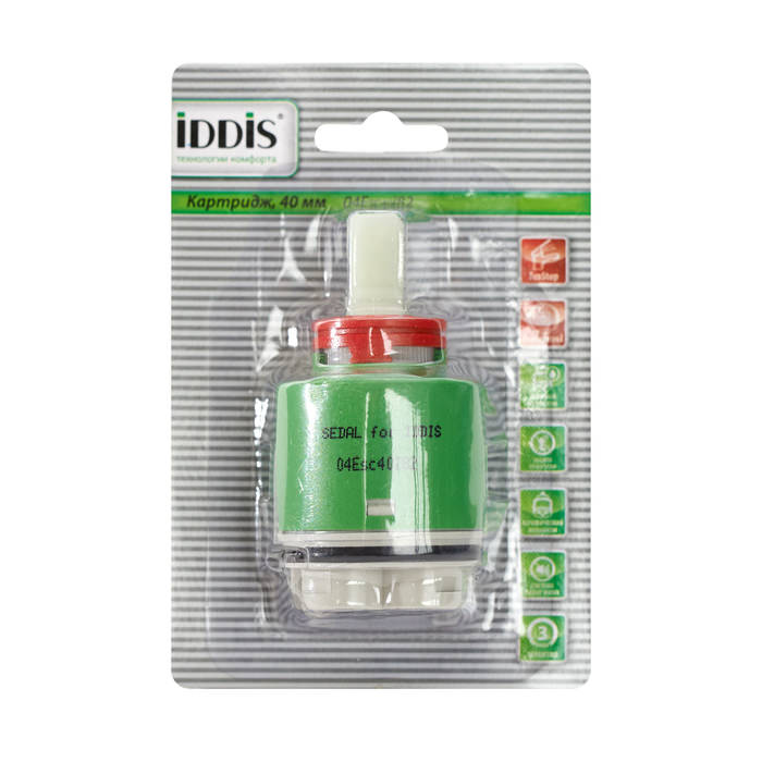 Картридж 40 мм EcoStop EcoControl 04 IDDIS 04ESC40i82 в 100Kran: Широкий выбор и доступные цены.