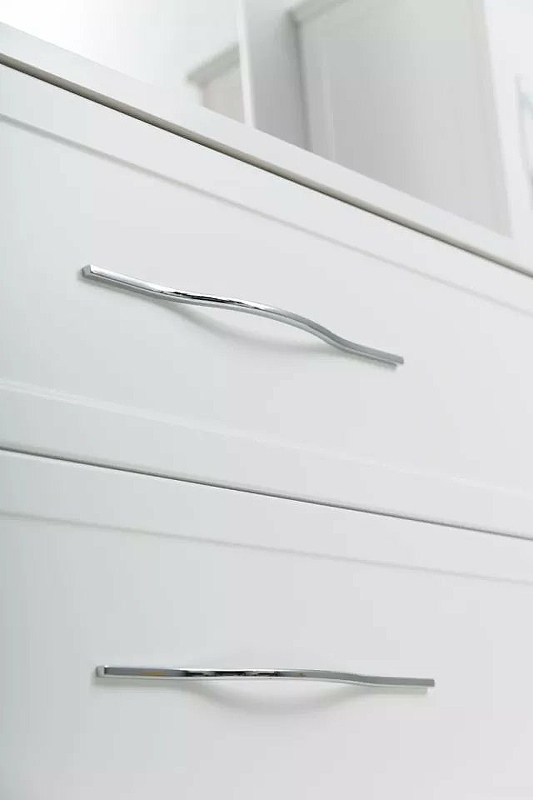 Тумба с раковиной подвесная CEZARES 100 см TIFFANY 54951 Bianco Opaco в 100Kran: Широкий выбор и доступные цены.