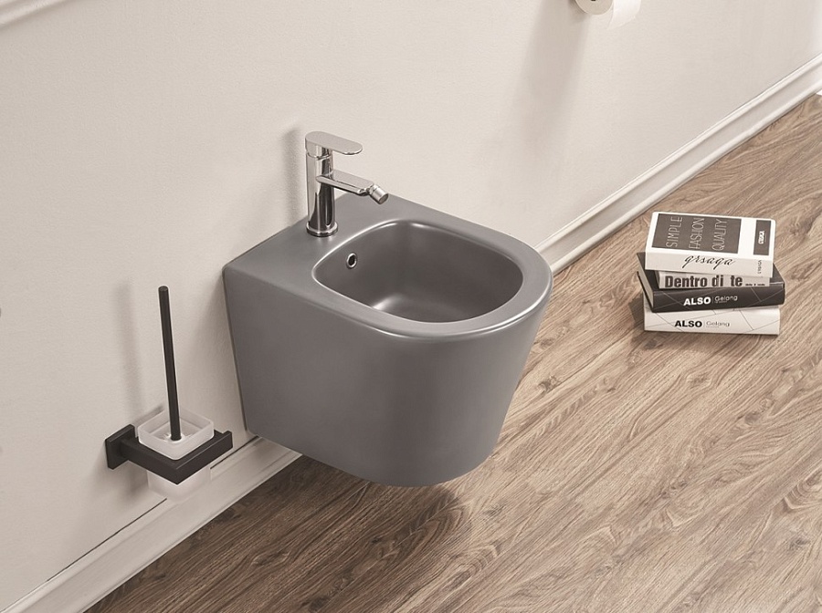 Биде подвесное Ceramalux 5330 МН серое в 100Kran: Широкий выбор и доступные цены.