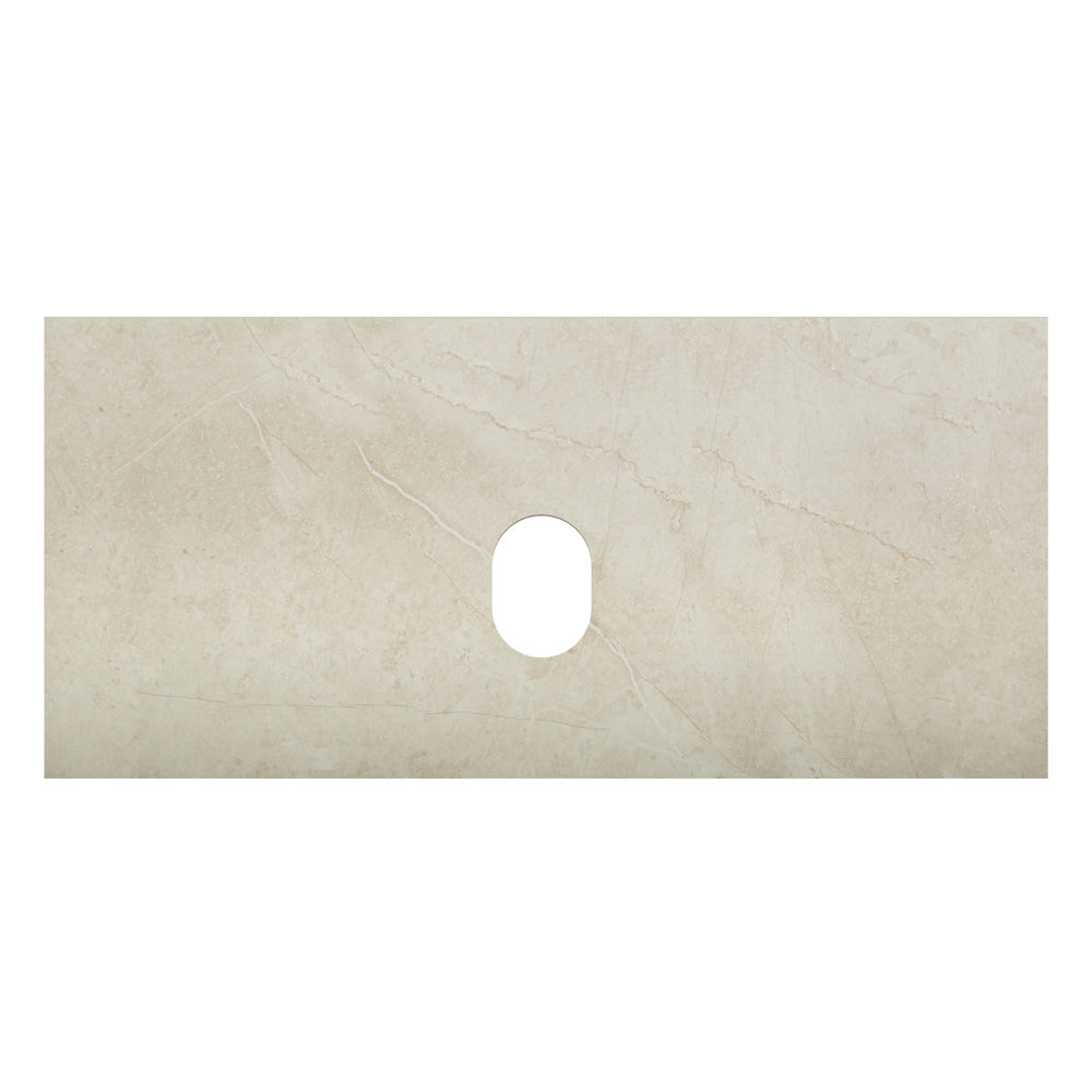 Столешница из керамогранита BelBagno 100 см KEP-100-MCO-W0 Marmo Crema Opaco в 100Kran: Широкий выбор и доступные цены.