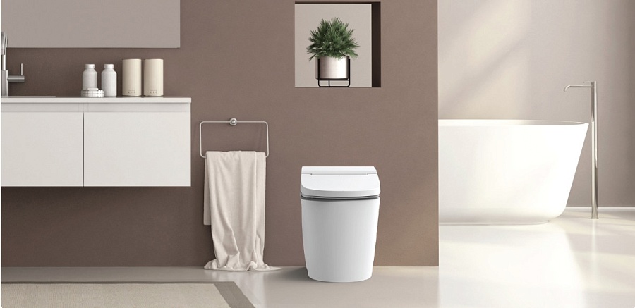 Электронный унитаз биде SensPa Tankless TCB 8100 WHITE белый в 100Kran: Широкий выбор и доступные цены.