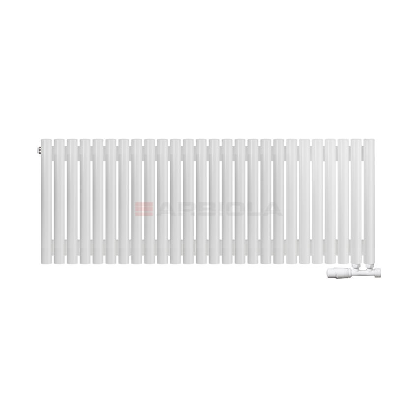 Вертикальный радиатор с нижним подключением Arbiola Iris V 108443 129,2 х 50 см ral classic от интернет-магазина сантехники 100Kran!