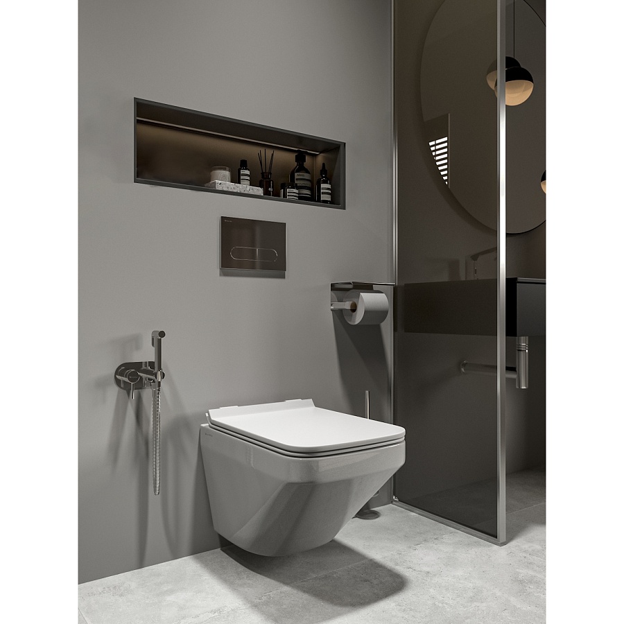 Унитаз подвесной Knotlor БЕРЕГ WC545WG белый в 100Kran: Широкий выбор и доступные цены.