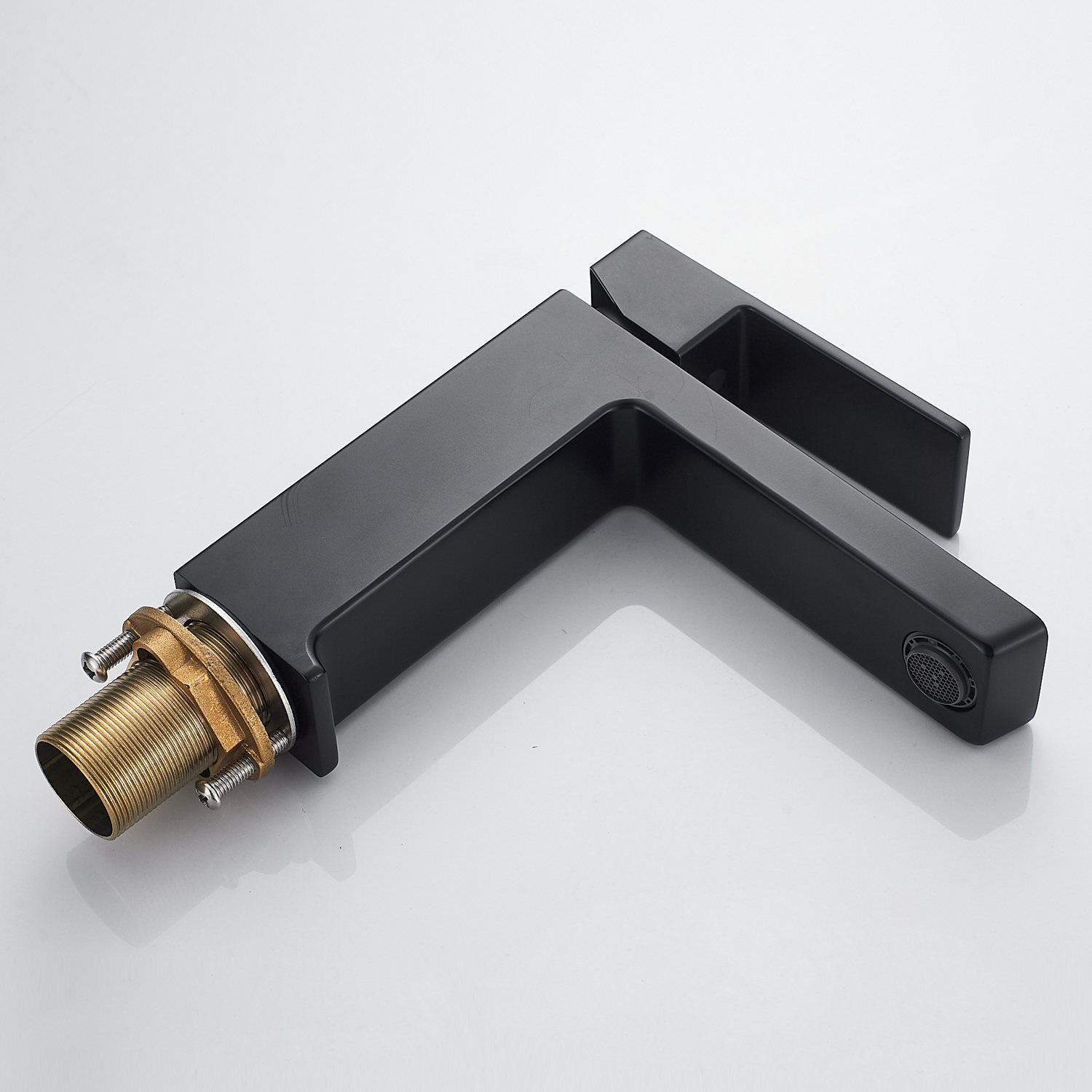 Смеситель для раковины Rose R1801H-1 черный в 100Kran: Широкий выбор и доступные цены.